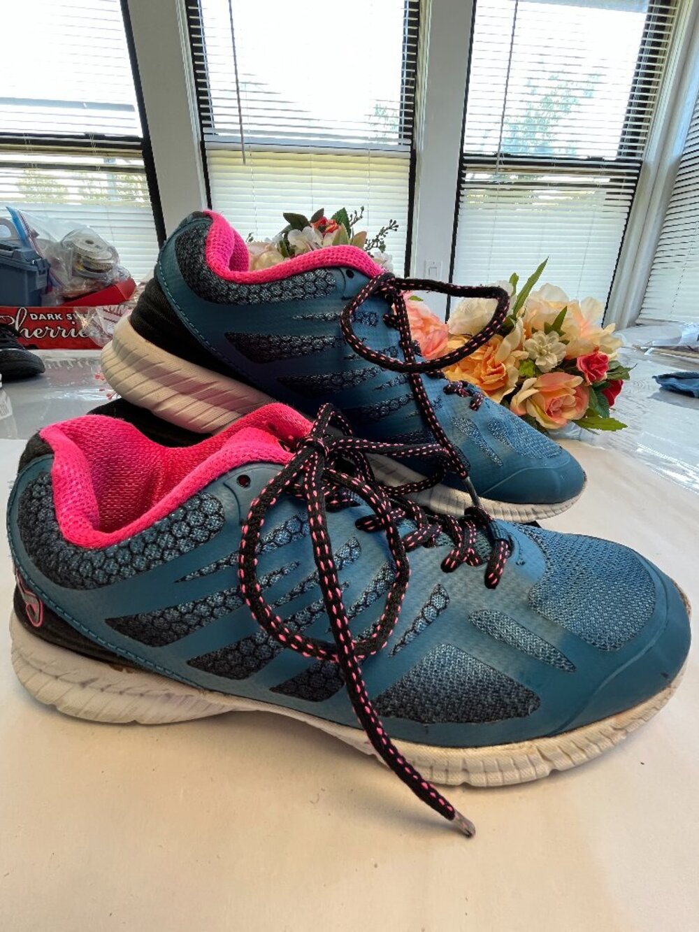 FILA Sneakers Women 8.5 Blue Pink 5SR21405-408